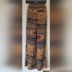 WinWin Women's Multicolor Palazzo Pants